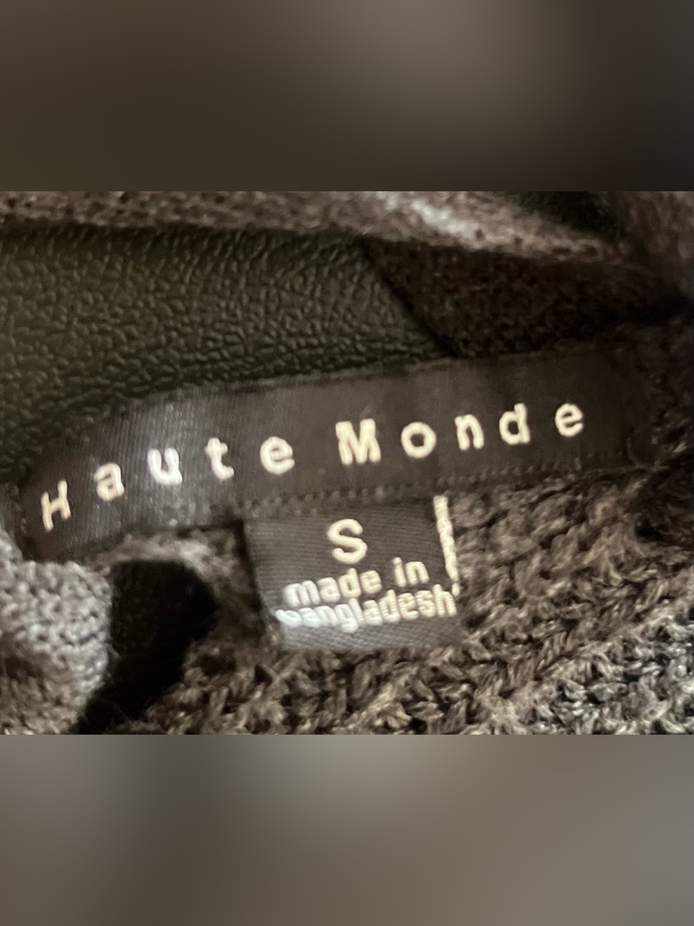 Haute Monde Lace-Up Knit - Picture 2 of 4